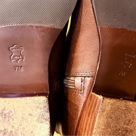 Tory Burch Brown Leather Boots - Picture 9 of 15
